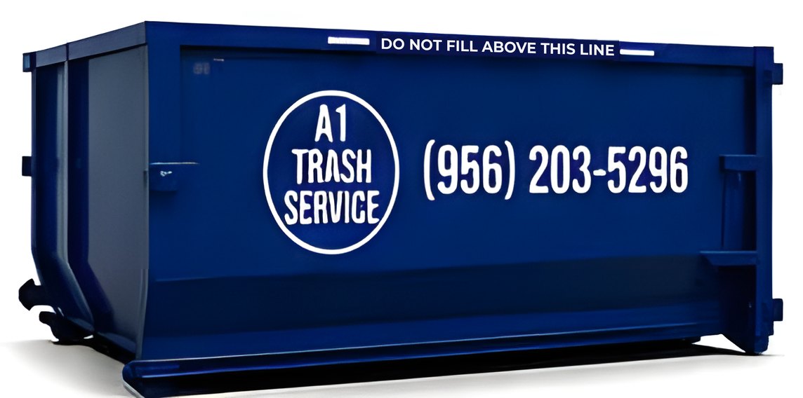 17-yard roll-off dumpster